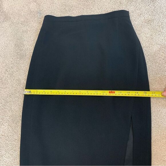 ALTUZARRA black pencil skirt side slit Sz 36 NWOT - Picture 10 of 12